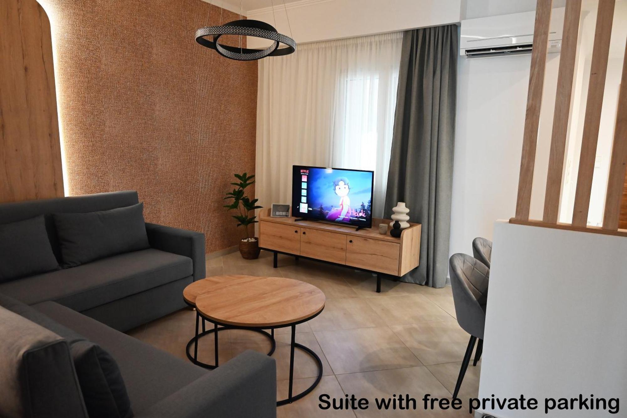 Mouson Luxury Suite With Free Private Parking Кавала Экстерьер фото